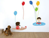 Wall stickers per bambini: i disegni dello Studio Luka
